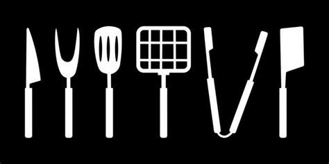 Bbq Utensils Vector Art, Icons, and Graphics for Free Download