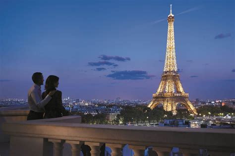 Luxury hotels near the Eiffel Tower in Paris, France