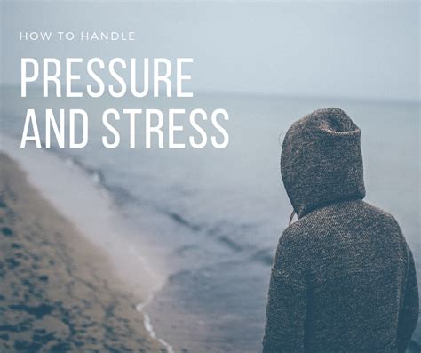 Pressure and Stress - Warrior Saints