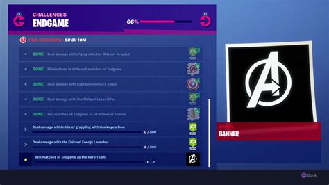 Fortnite Endgame Challenges - how to unlock the free rewards from the new Fortnite X Avengers ...