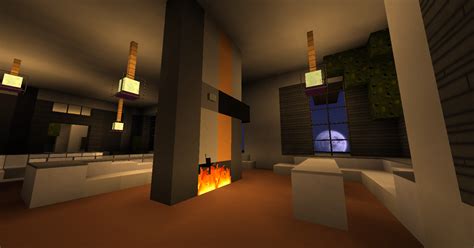 Download «Modern Mountain House» (37 mb) map for Minecraft