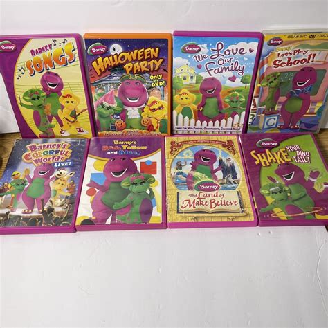 Barney & Friends DVD Lot of 8 Kids Classic | Grelly USA