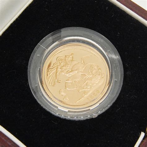 Gold Proof Sovereign by The Royal Mint, in Presentation Case – Krafft ...