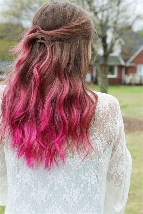 Image result for brunette to pink ombre short | Pink ombre hair, Brown hair pink tips, Ombre ...