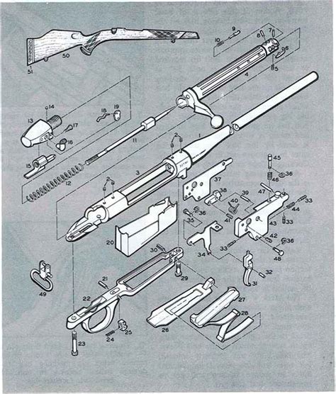 Weatherby Mark 5 Trigger Assembly Parts - Firearms Assembly