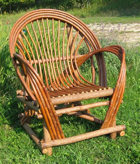 33 – Bent Willow Chair | Willow furniture, Chair, Garden chair plans