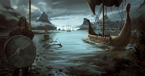 Viking Land by Luciano Neves : r/ImaginaryVikings