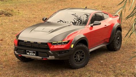 2024 Ford Mustang Raptor R Design Study Is an Off-Road Take on the ...