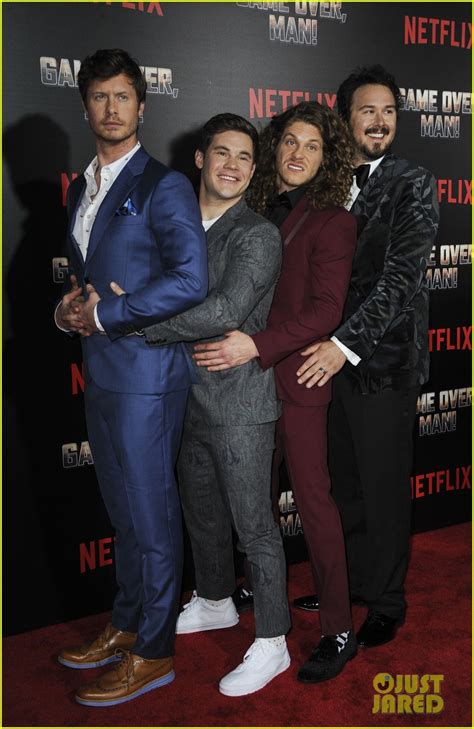 Anders Holm, Adam Devine & Blake Anderson Premiere New Netflix Film 'Game Over, Man' - Watch ...