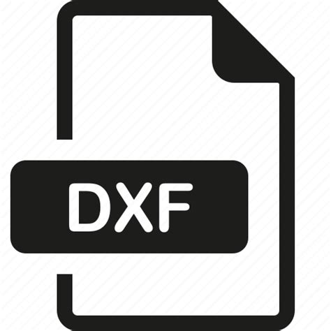 Dxf, file, format icon