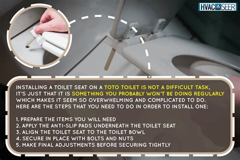 How To Install A Toilet Seat On A Toto Toilet - HVACseer.com