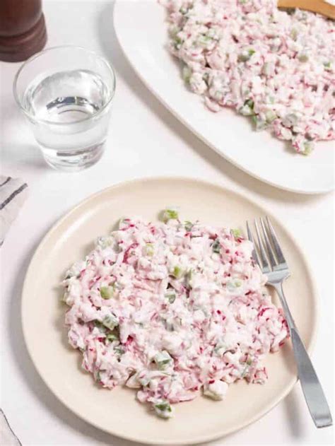 Polish-Style Radish Salad | Little Bit Recipes