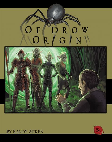 Of Drow Origin Module - Distracted Mind Games | Dungeon Masters Guild