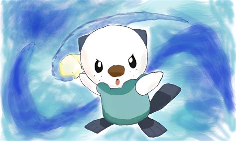 Oshawott Shell Attack | Official Wallpaper by SergioWubbzy20