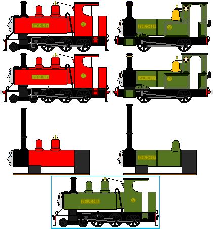 Railway Series Stanley and Smudger by sodormatchmaker on DeviantArt