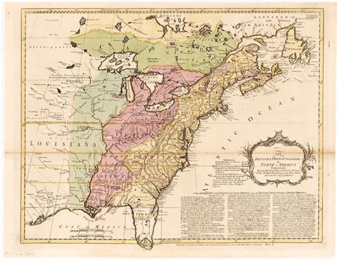 English & French Colonies in North America, 1758 CE (Illustration) - World History Encyclopedia