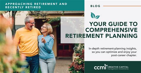 A Guide to Comprehensive Retirement Planning - CCMI Creative Capital ...