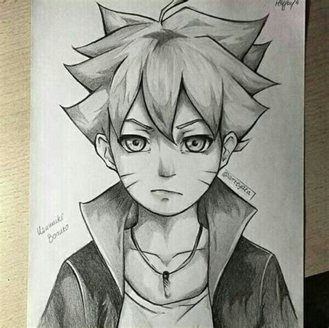 Anime Sketch Pinterest 2019 in 2020 | Naruto sketch, Naruto drawings, Anime drawings