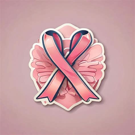 Premium Photo | Cancer ribbon vector background