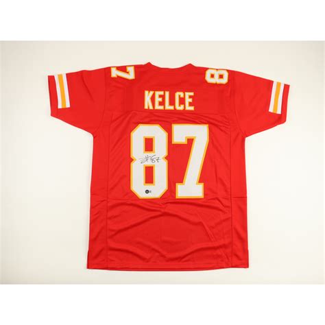 Travis Kelce Signed Jersey (Beckett) | Pristine Auction