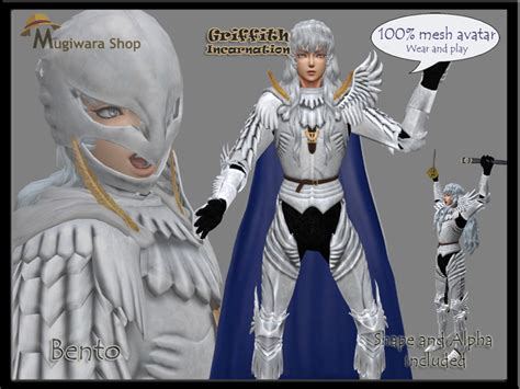 Second Life Marketplace - Avatar Griffith Reincarnation Berserk (100% ...