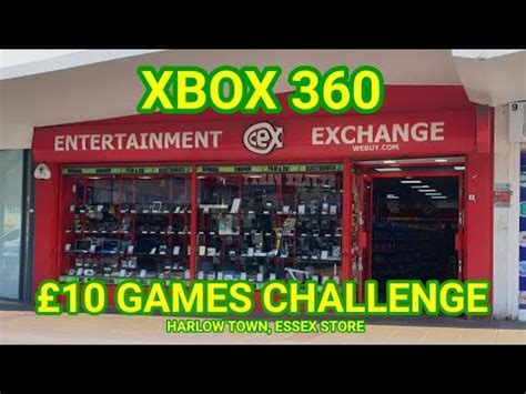 £10 Xbox 360 CEX games hunt challenge, April 2019 Harlow Town store with pick ups! - YouTube