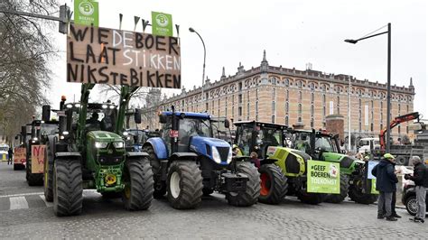 In Pictures: Farmers' Protest Erupts In Belgium Over Government's Plan To Limit Nitrogen Emission