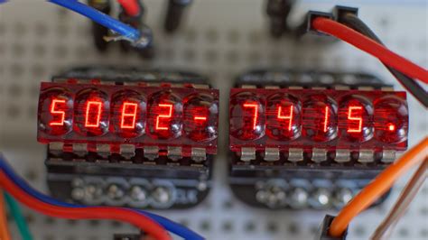 New PCB Revives Ancient Bubble LED Displays | Hackaday