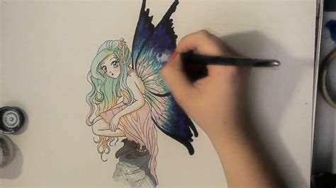 Realistic Fairy Drawing at GetDrawings | Free download