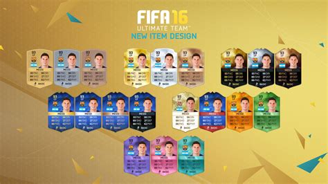 FIFA 16 Card Template[Download] — FIFA Forums