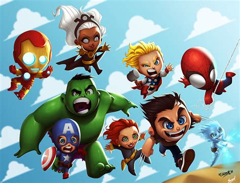 Marvel Kids :: Behance