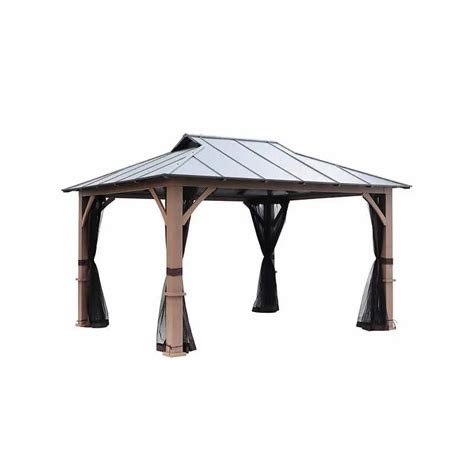 Laurel Hardtop Gazebo 10' X 12'