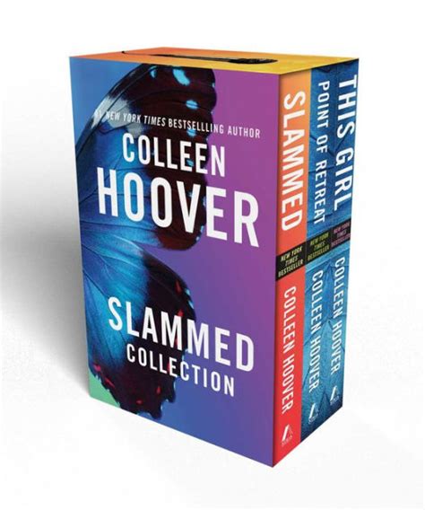 Colleen Hoover Slammed Boxed Set: Slammed, Point of Retreat, This Girl ...