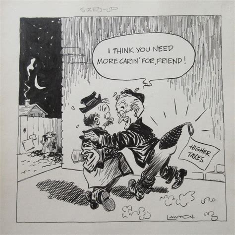 1950'S POLITICAL SATIRE DRAWING PAINTING ILLUSTRATION PROPAGANDA HIGHER ...