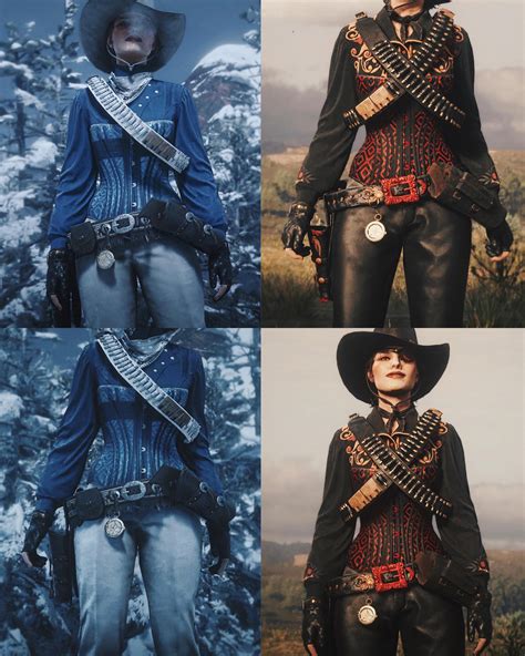 Farug22918: Red Dead Redemption 2 Online Female Character Outfits ...