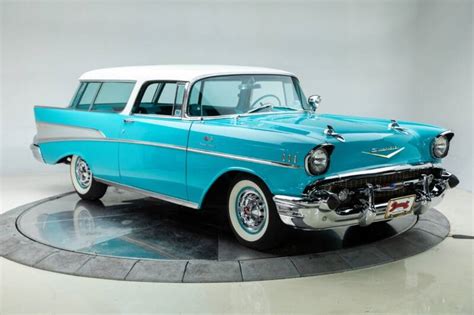 Very Rare and Very Turquoise Tri-Five 1957 Chevy Nomad Costs Almost ...