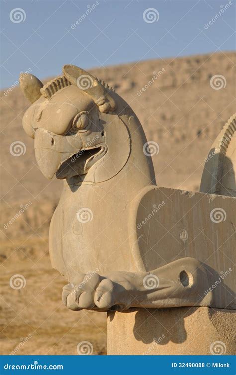 Ruins of of Persepolis stock photo. Image of columns - 32490088