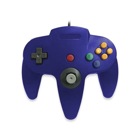 Old Skool N64 Controller for Nintendo 64 - Blue - Walmart.com - Walmart.com