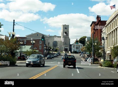 Downtown Elmira NY USA Stock Photo - Alamy