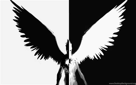 Half Demon Half Angel Drawing Wallpapers - Wallpaper Cave