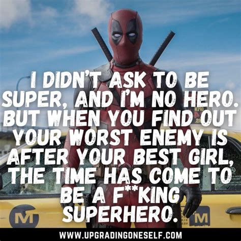 Top 10 Hilarious Quotes From Deadpool - Upgrading Oneself