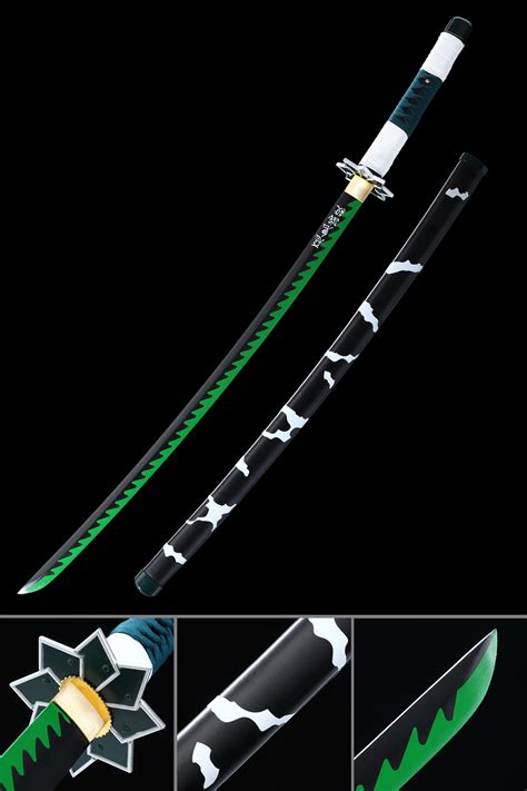 Sanemi Sword | Sanemi Shinazugawa's Sword, Demon Slayer Sword, Kimetsu ...