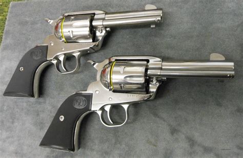 PAIR OF RUGER NEW VAQUERO MONTADO 3.75" SAA 357... for sale