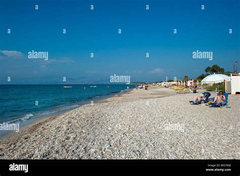 Acharavi Beach, Corfu, Greece Stock Photo - Alamy