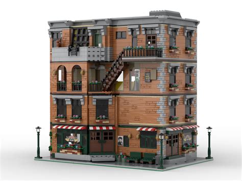 LEGO MOC Friends & Big Bang Apartment by LegoArtisan | Rebrickable - Build with LEGO