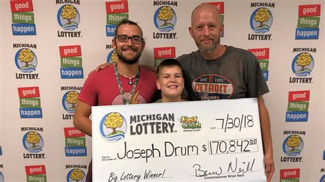 Michigan Lottery: Lincoln Park man wins $170,842 jackpot