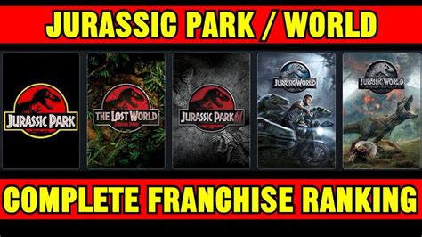 All 5 Jurassic Park / Jurassic World Movies Ranked (including Fallen Kingdom) - YouTube