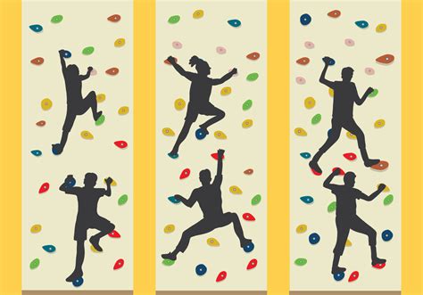 Climbing Wall Vector - Download Free Vector Art, Stock Graphics & Images