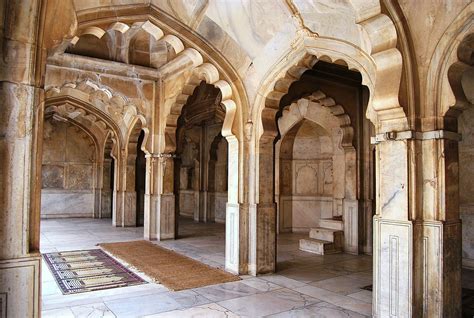 Lahore Fort - Moti Masjid Arcades | The shining white marble… | Flickr