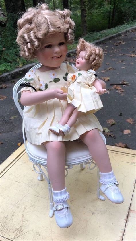 Shirley Temple And Her Doll Danbury Mint Porcelain Dolls Collectible #DanburyMint | Porcelain ...